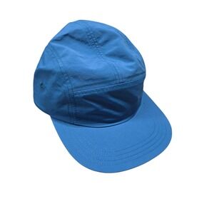 FOREMOST Camp Cap Hat Blue Nylon Adjustable Strapback Lightweight Menswear NEW